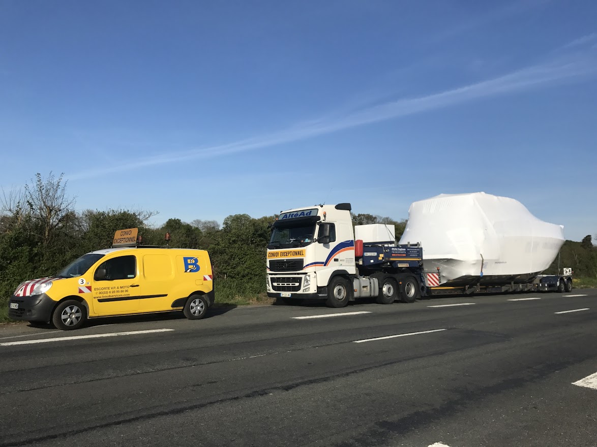 convoi voiture vp et camion